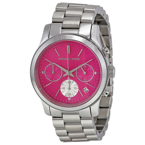 green michael kors watch|Michael Kors runway pink.